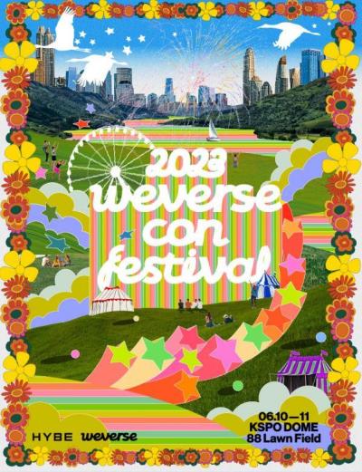 2023 WEVERSE CON FESTIVALチケット代行受付中