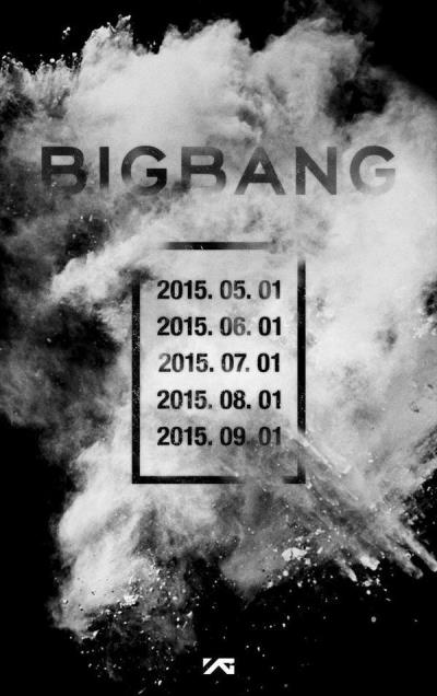 BIGBANG(ビックバン)カムバ 韓国2015コンサート日程確定！2015年4月25・26日開催！