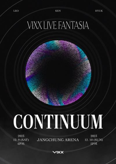 VIXX韓国ソウルコンサート2023チケット代行!LIVE FANTASIA [CONTINUUM]