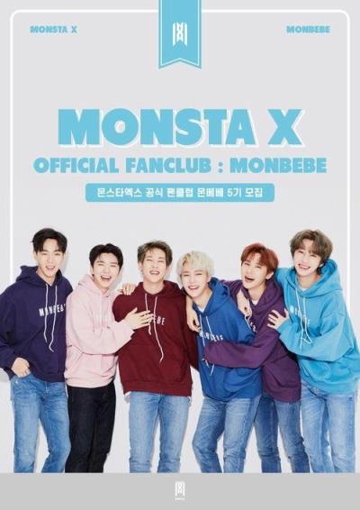 [ファンクラブ募集] MONSTA X、韓国ファンクラブMONBEBE5期募集開始！ 