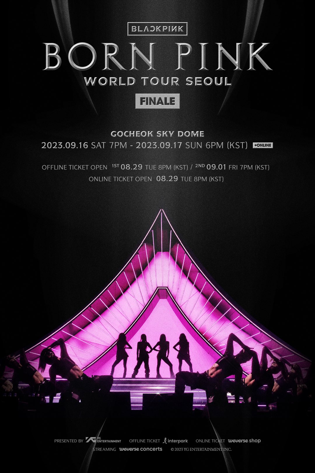 BLACK PINK韓国ソウルアンコールコンサート2023-2023年9月16-17日韓国