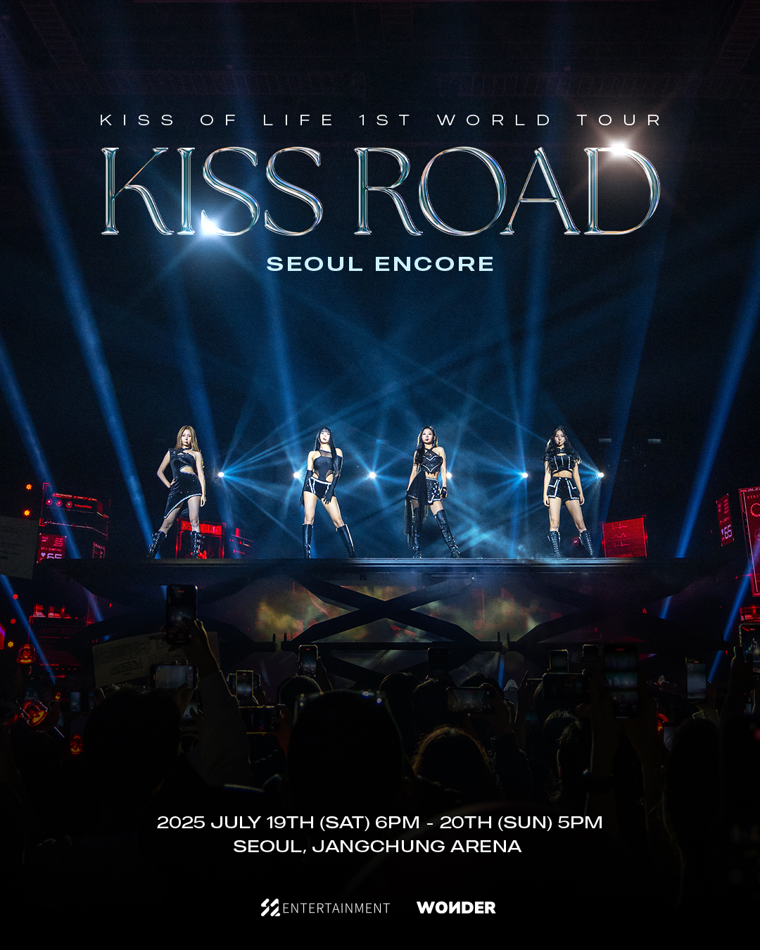 KISS OF LIFE韓国ソウルアンコールコンサート2025チケット代行