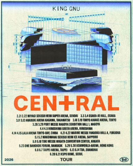 KING GNU韓国ソウルコンサート2026