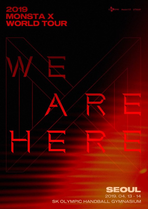 MONSTA X韓国ソウルコンサート2019-2019年4月13-14日韓国ソウル
